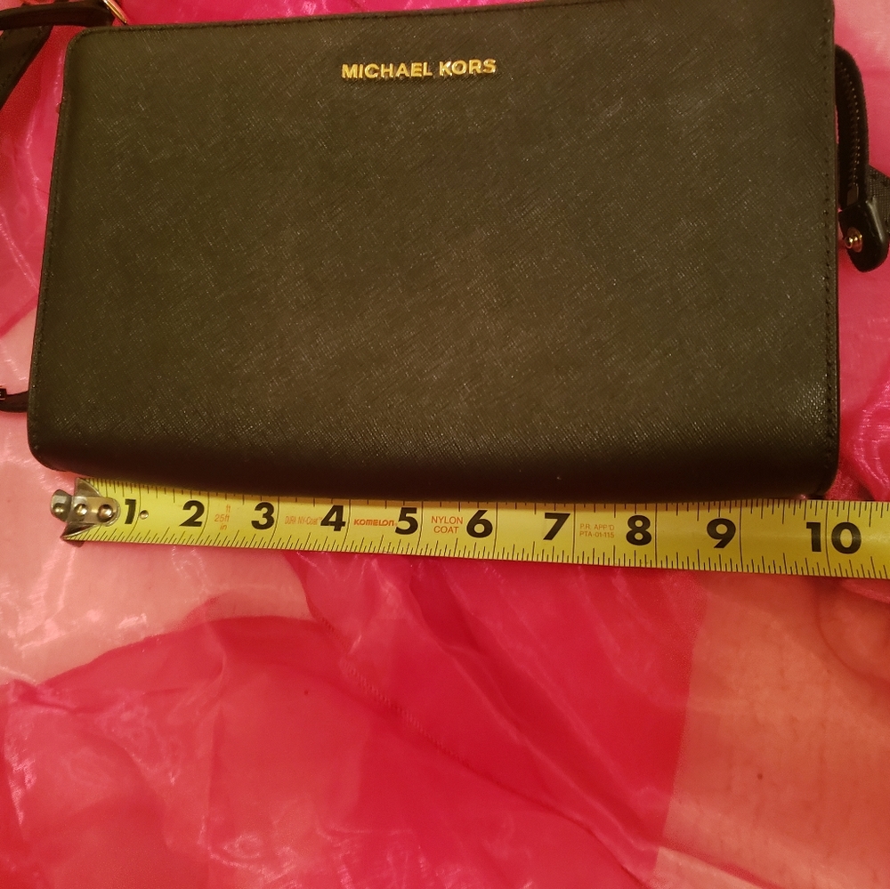 Michael Kors Black Crossover Purse New NWT